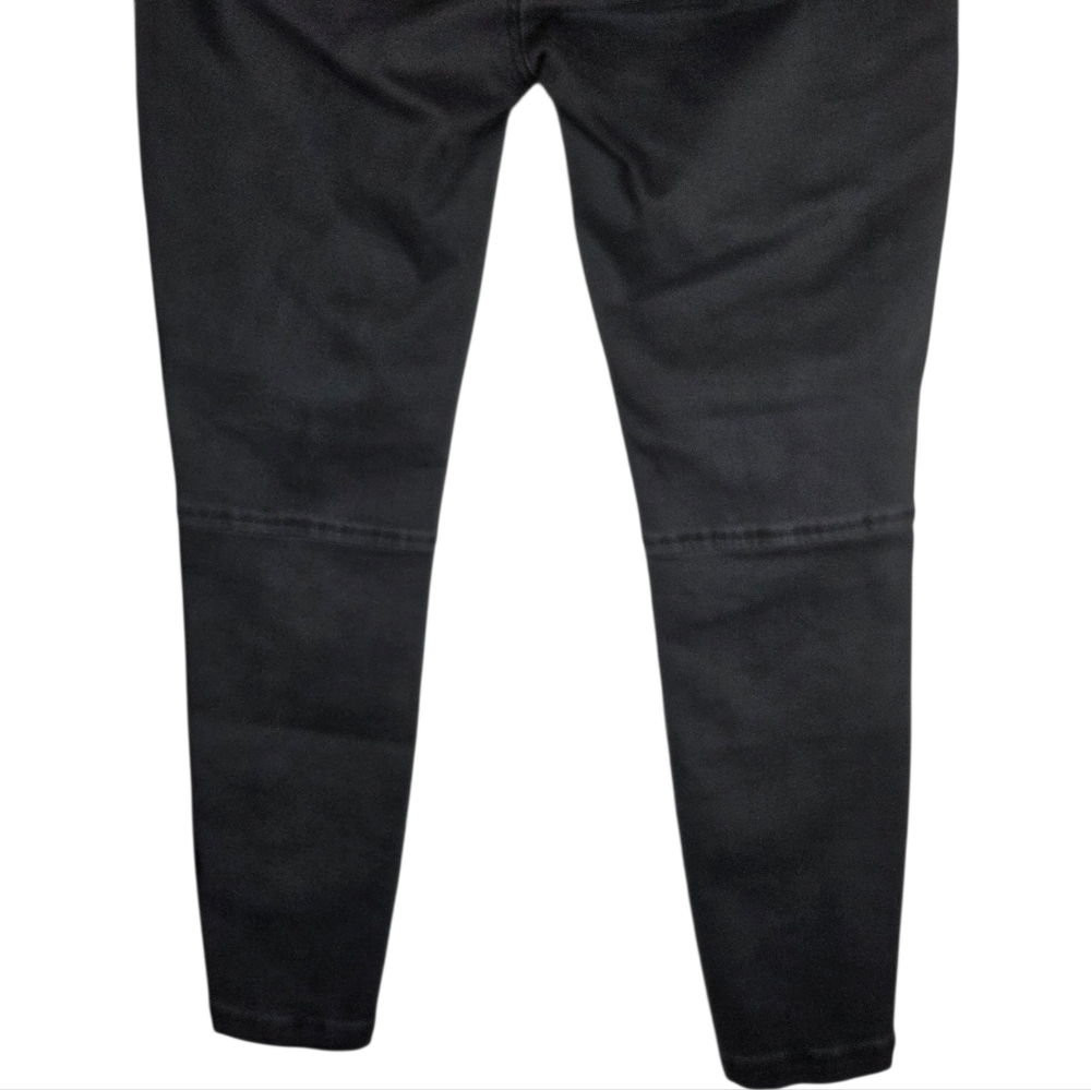 Pistola Alice Ink Black Gray Utility Skinny Moto Panel Stretch Denim Size 26 NWT - Picture 5 of 16